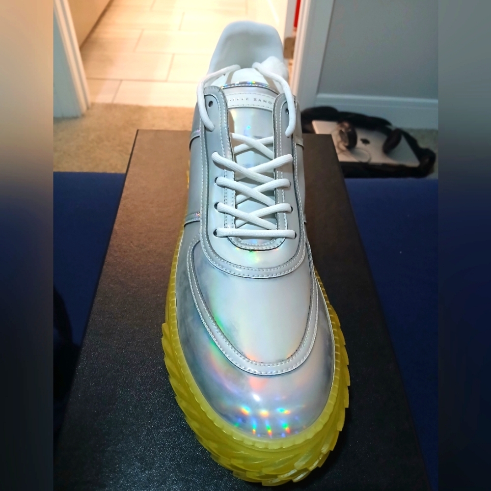 Giuseppe Zanotti Blabber Nebula Iridescent Luxury Sneakers